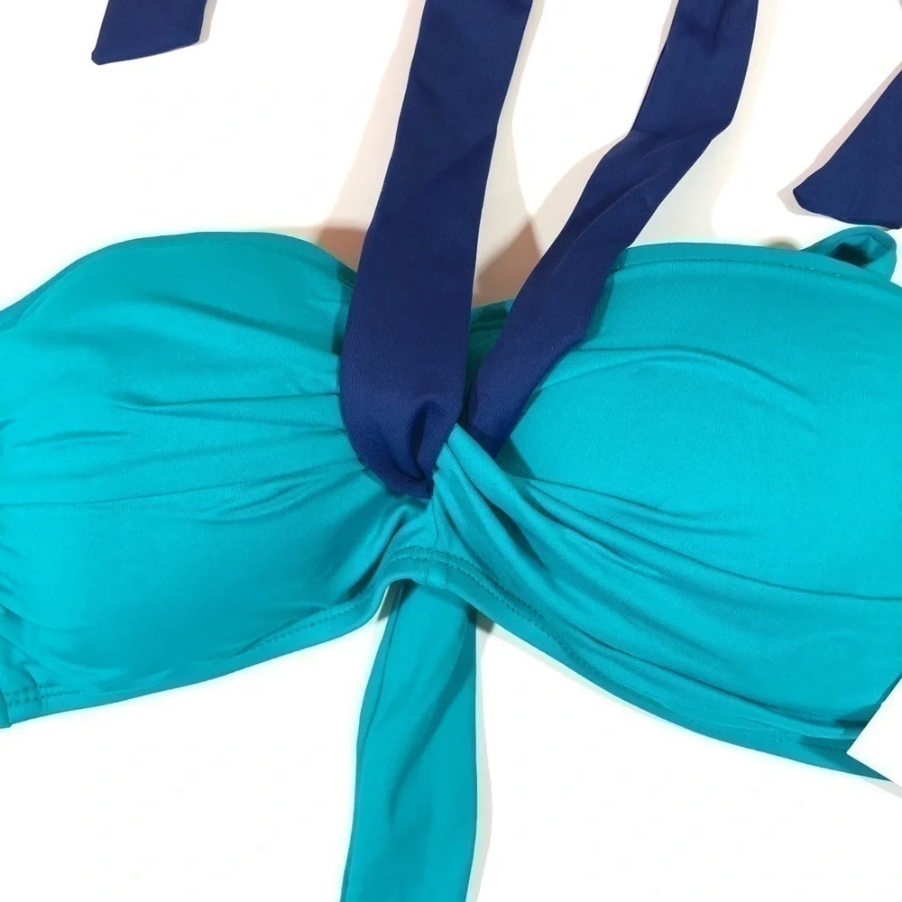 Ralph Lauren Bandeau Halter Bikini Top 6